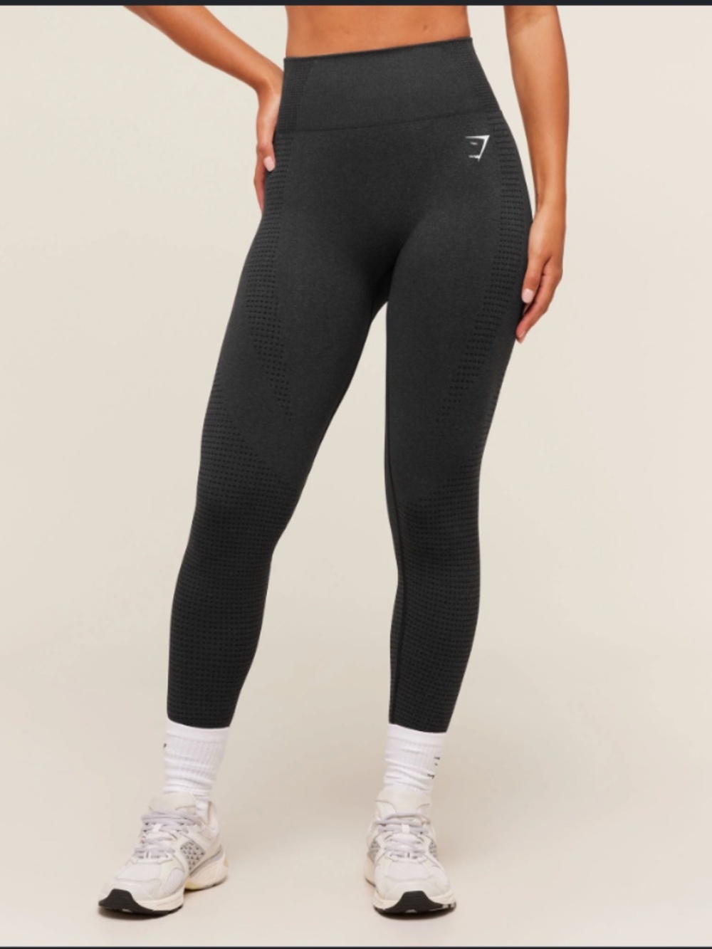 Gymshark Black Seamless High-Waist Performance Leggings